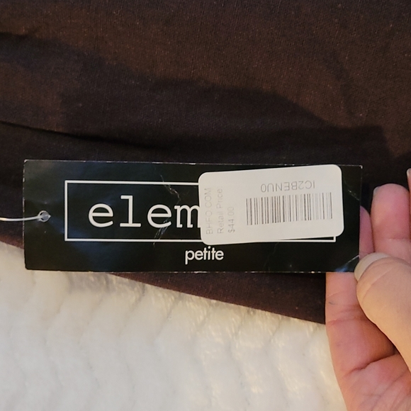 Elementz Capris New With Tags. Lades Petite Large - Picture 4 of 7
